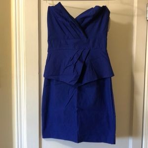 Royal blue dress